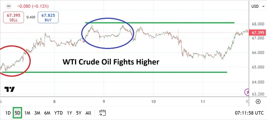 【XM Decision Analysis】--WTI Crude Oil Weekly Forecast: Solid Price and Speculative Economic Optimism(图1)