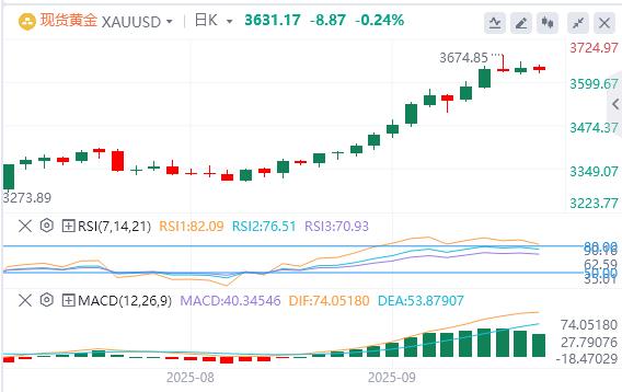 【XM外汇市场评论】：黄金多头在美国消费者物价指数报告前转为谨慎(图1)